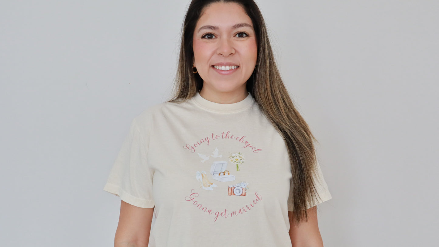 Going To The Chapel Gonna Get Married - Cluster Tee