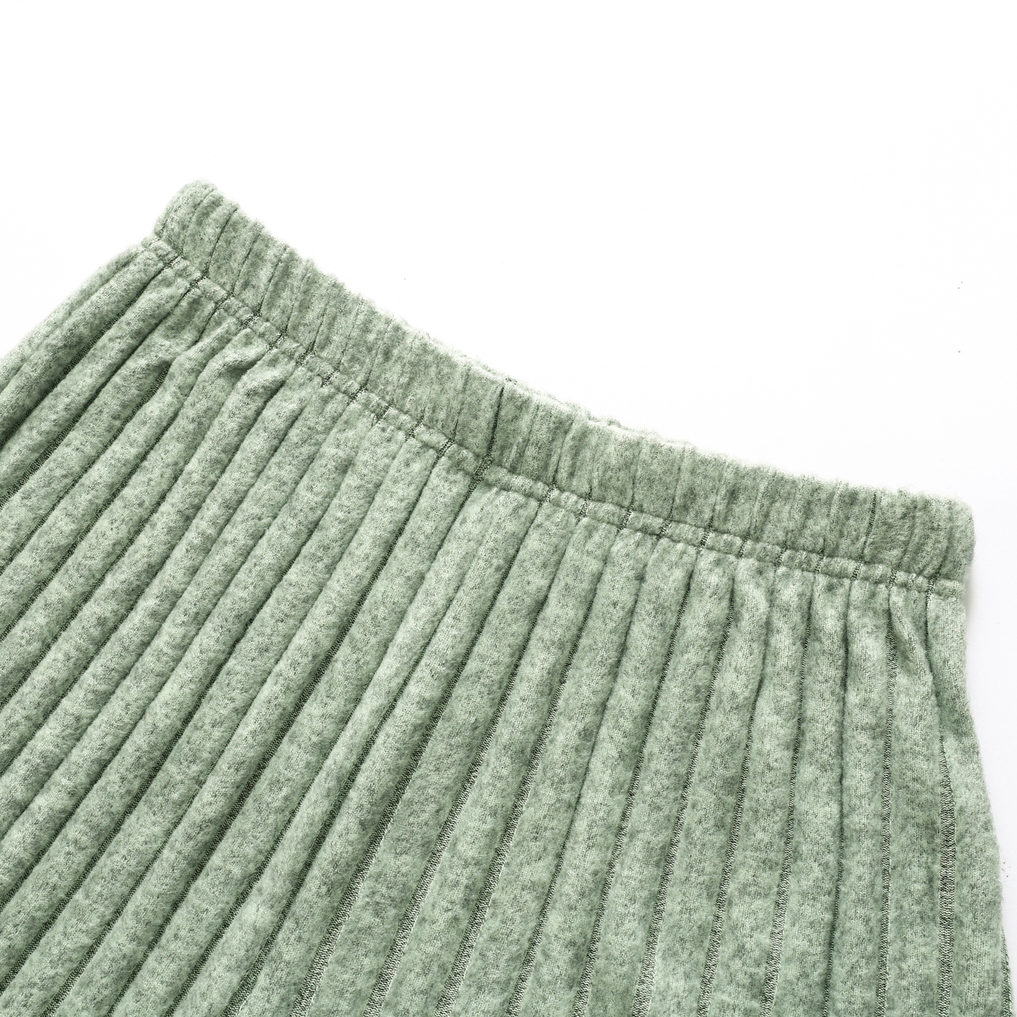 Ribbed Knit Pajama Set – Cozy Winter Loungewear Outfit