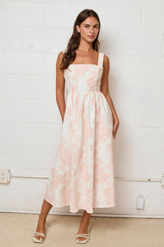 Chloe Sleeveless Midi Dress