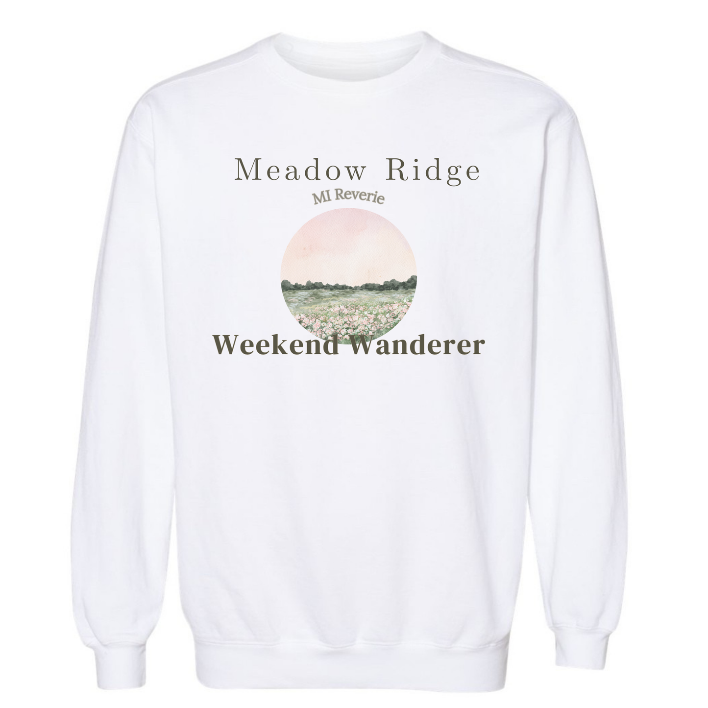 Winter Wanderer Crewneck Sweatshirt | Cozy Winter Graphic Sweatshirt