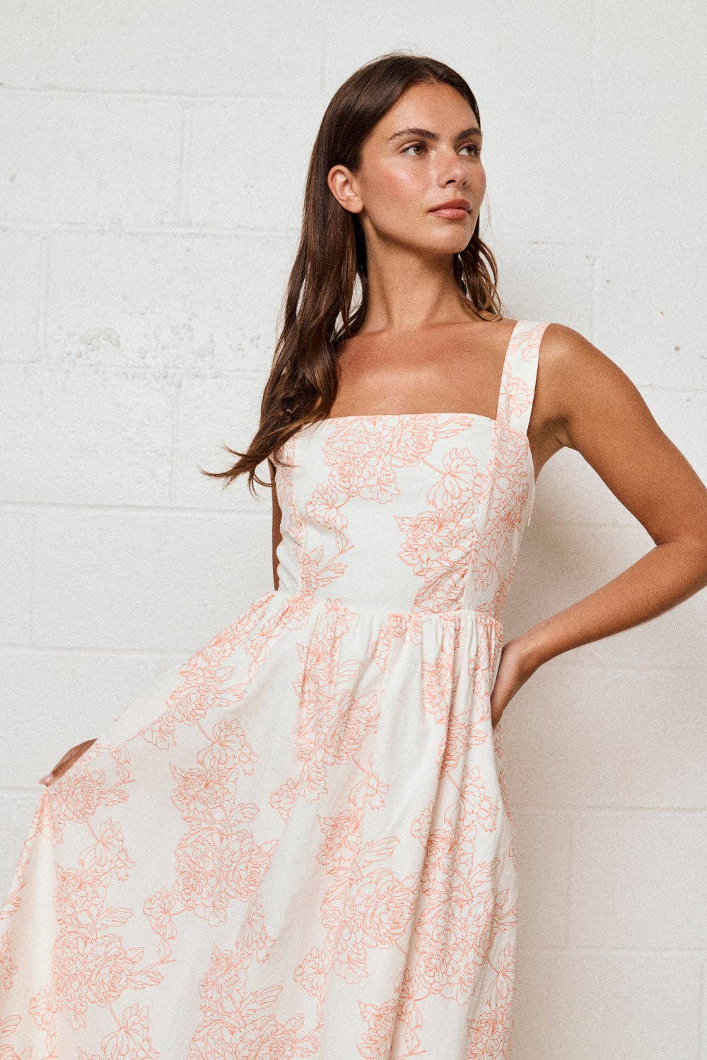 Chloe Sleeveless Midi Dress