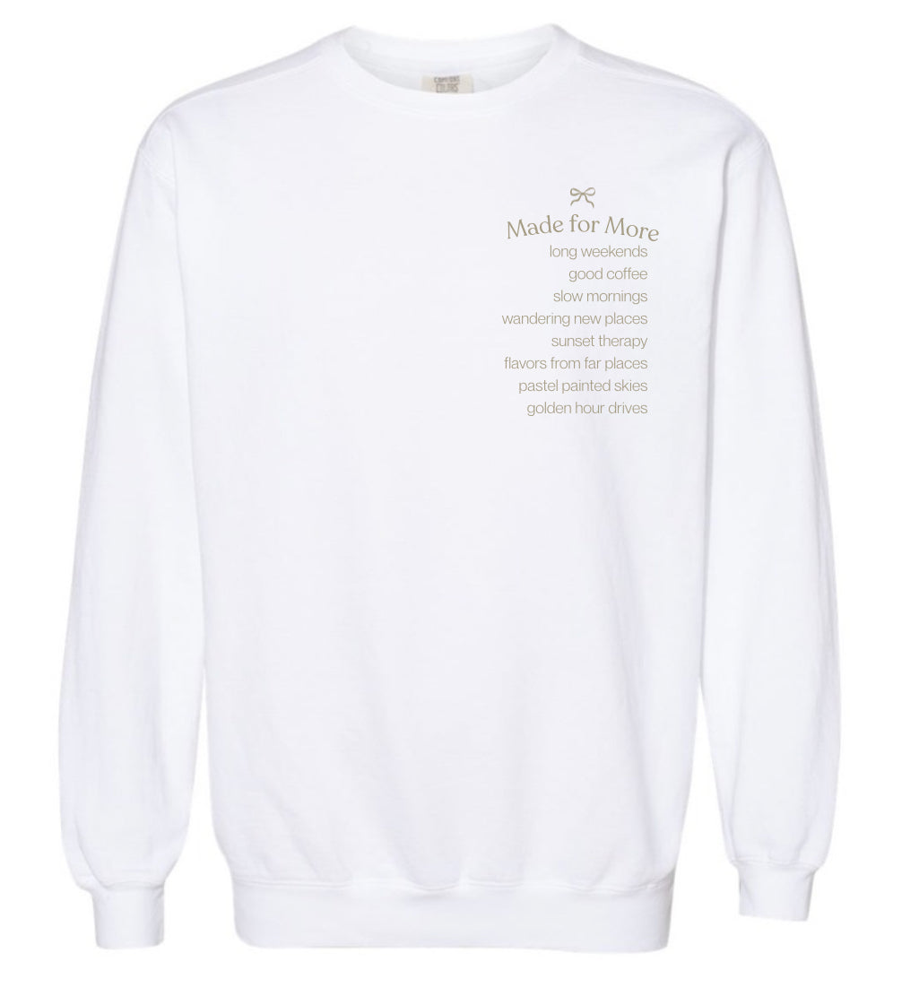 Made for More Crewneck