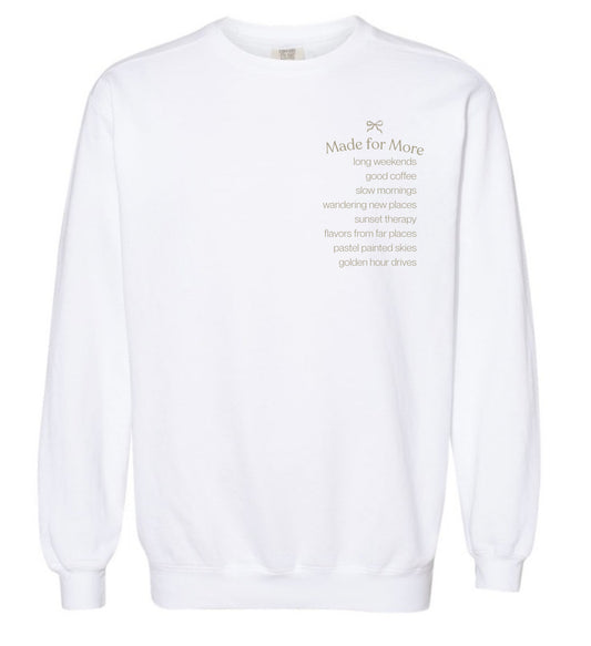 Made for More Crewneck