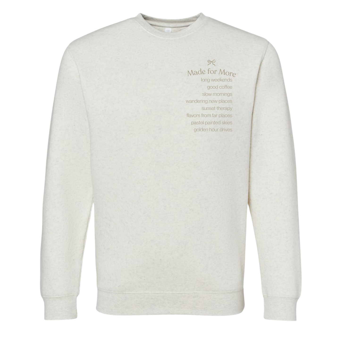 Made for More Crewneck