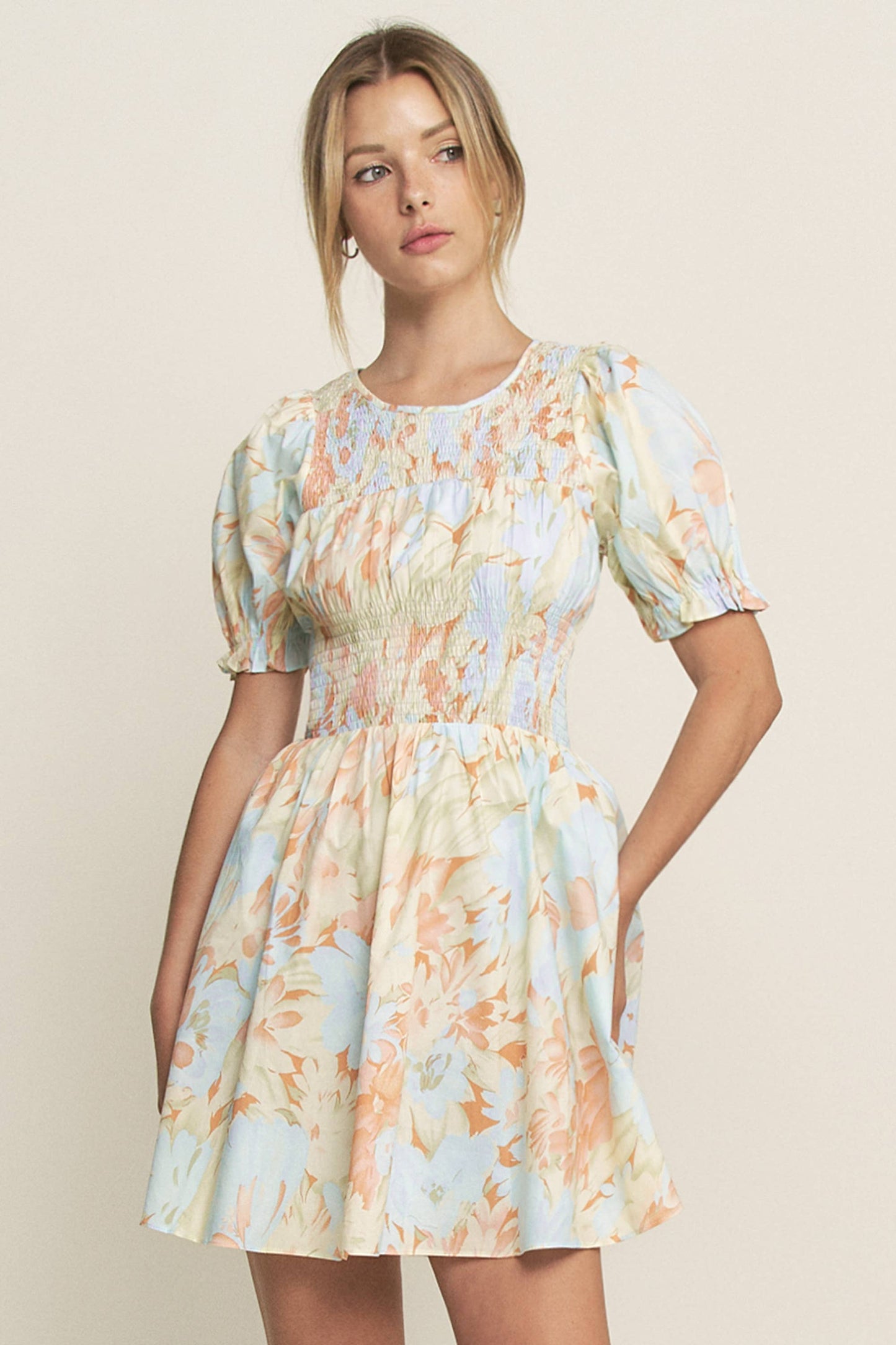 Floral Woven Dress